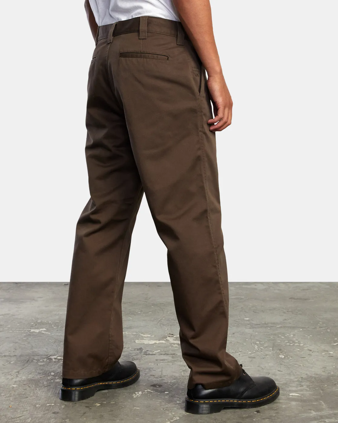 Americana Relaxed Fit Chino Pants - Chocolate