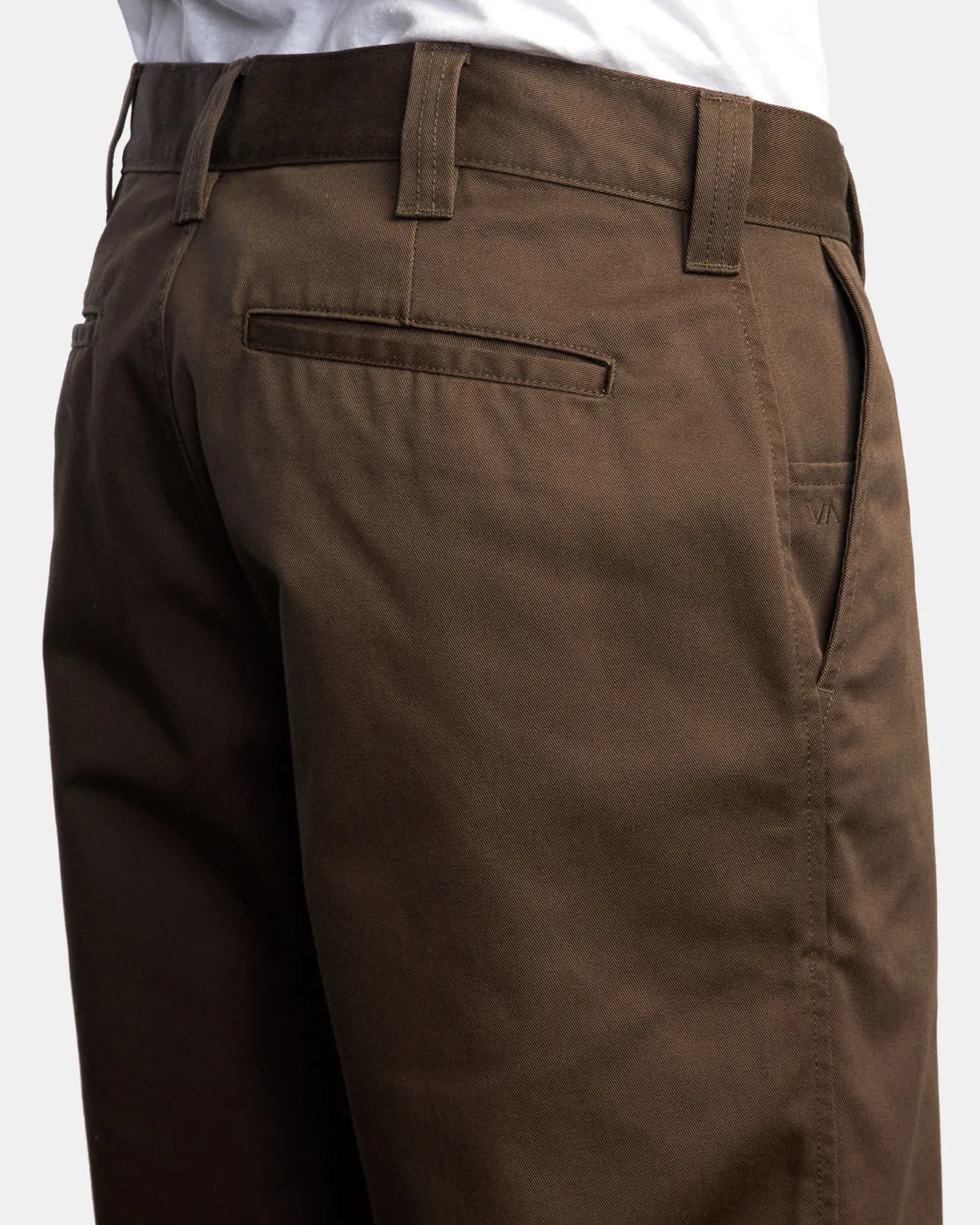 Americana Relaxed Fit Chino Pants - Chocolate