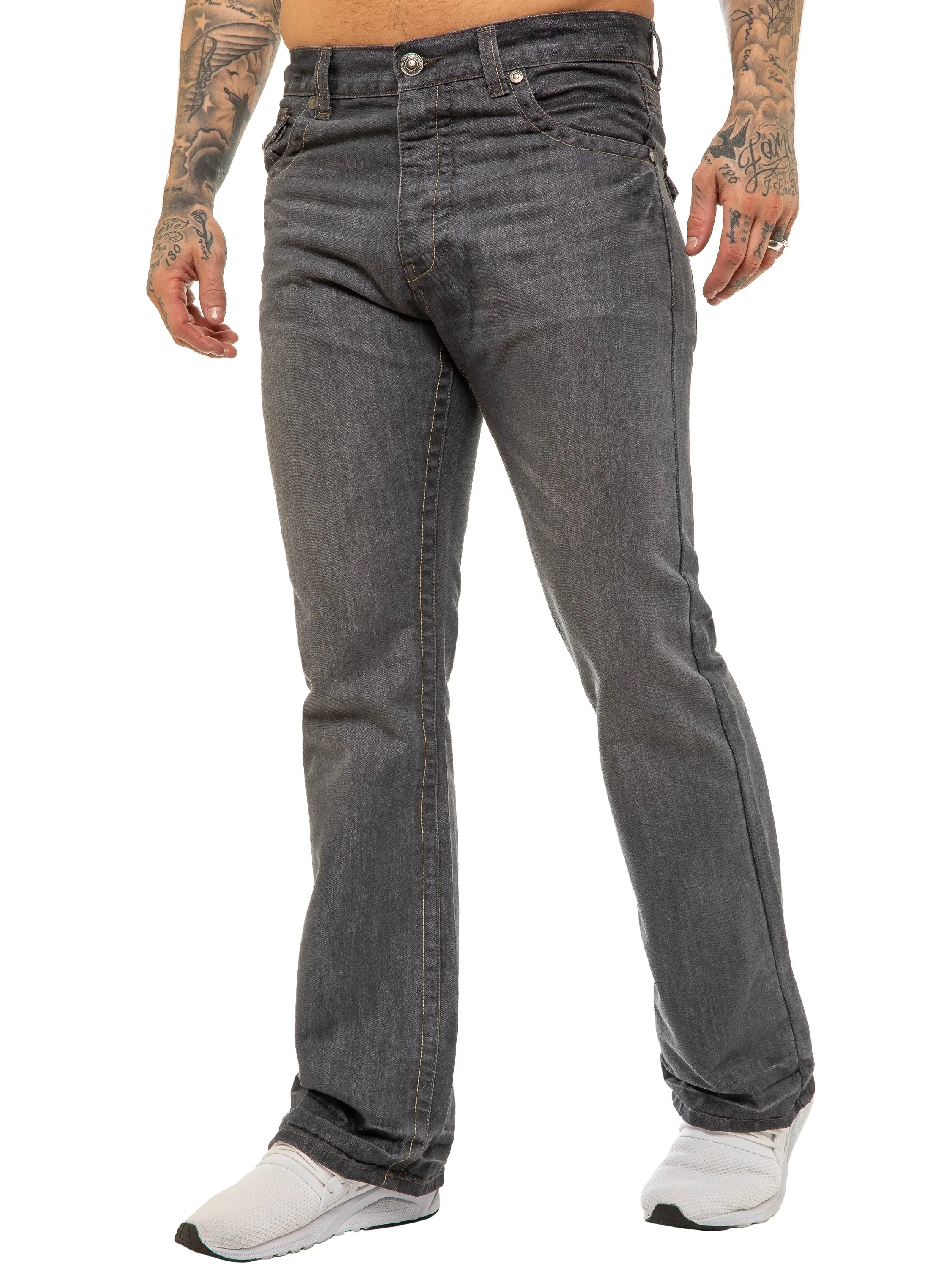 APT Designer | Men's Classic Boot Cut Denim Jeans