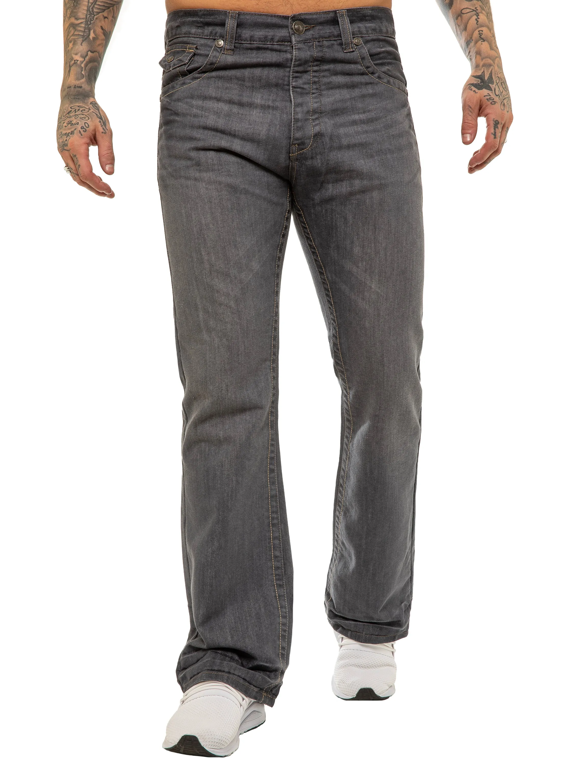 APT Designer | Men's Classic Boot Cut Denim Jeans