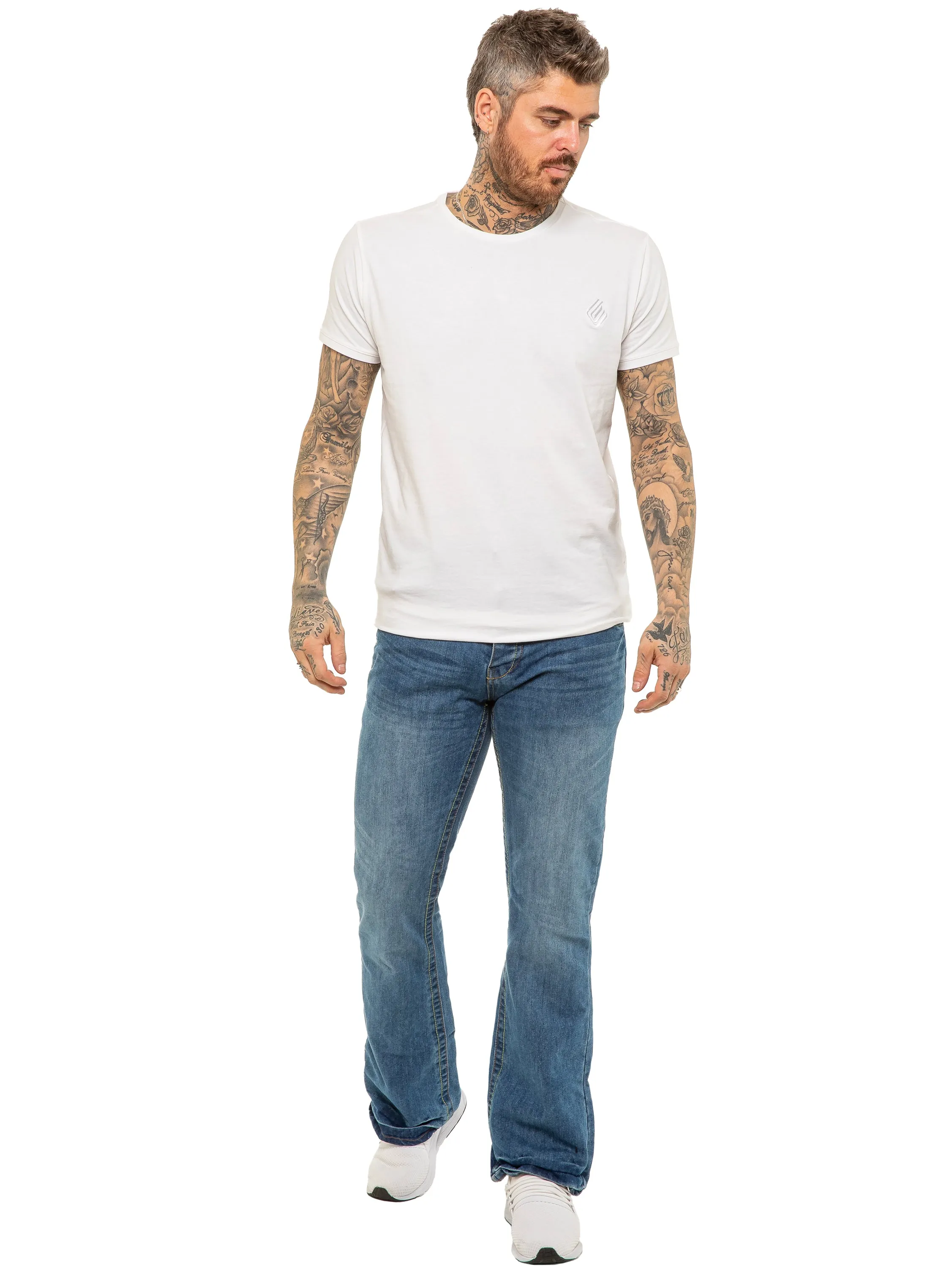 APT Designer | Men's Classic Boot Cut Denim Jeans