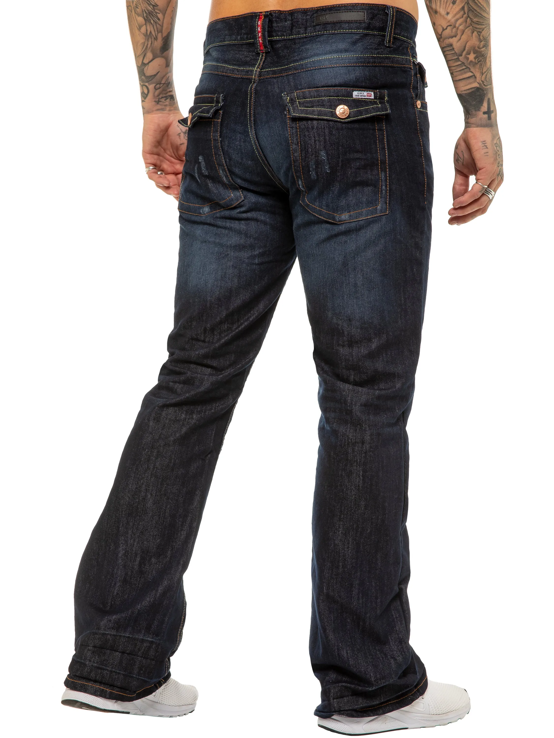 APT Designer | Men's Classic Boot Cut Denim Jeans