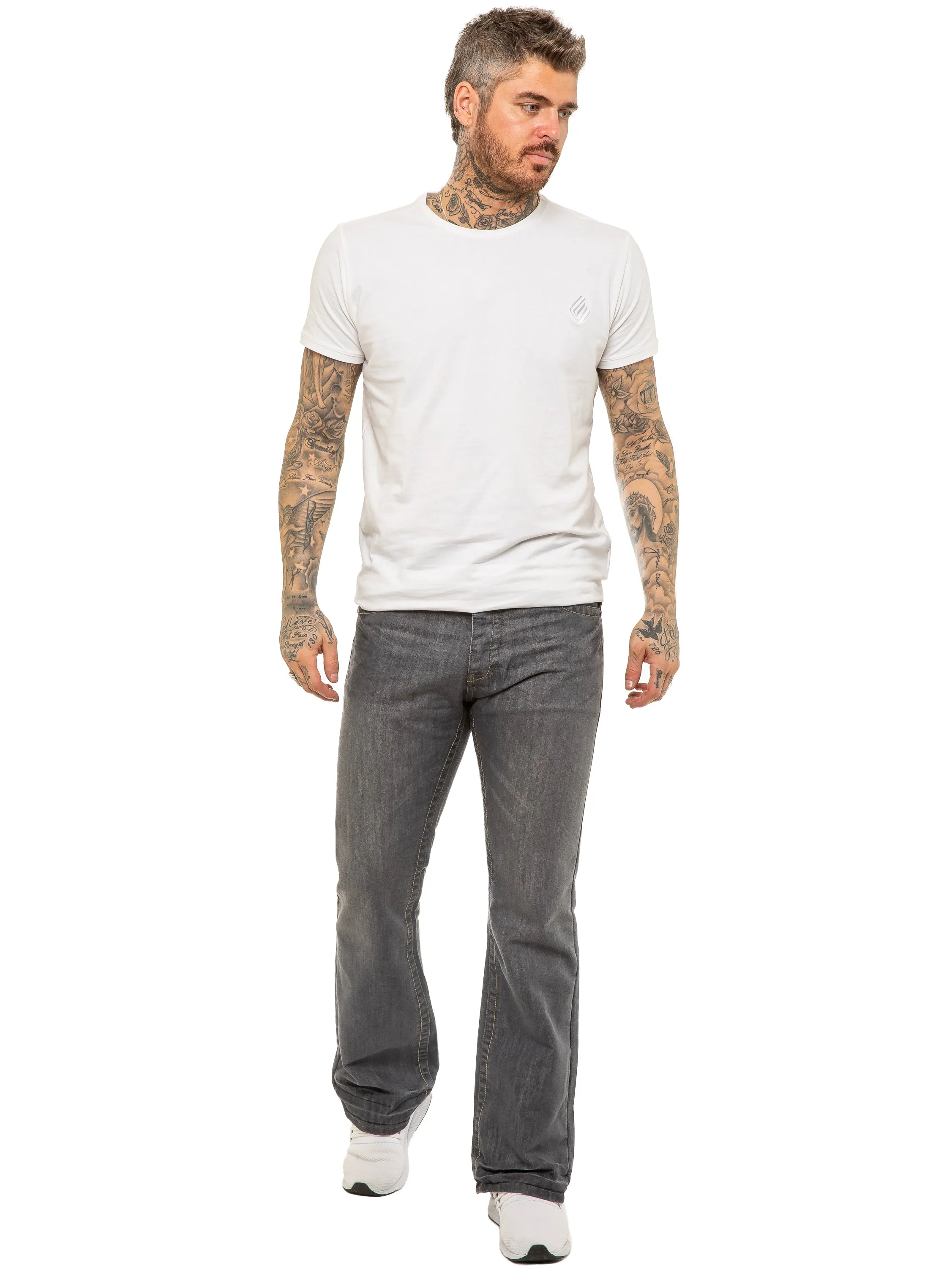 APT Designer | Men's Classic Boot Cut Denim Jeans