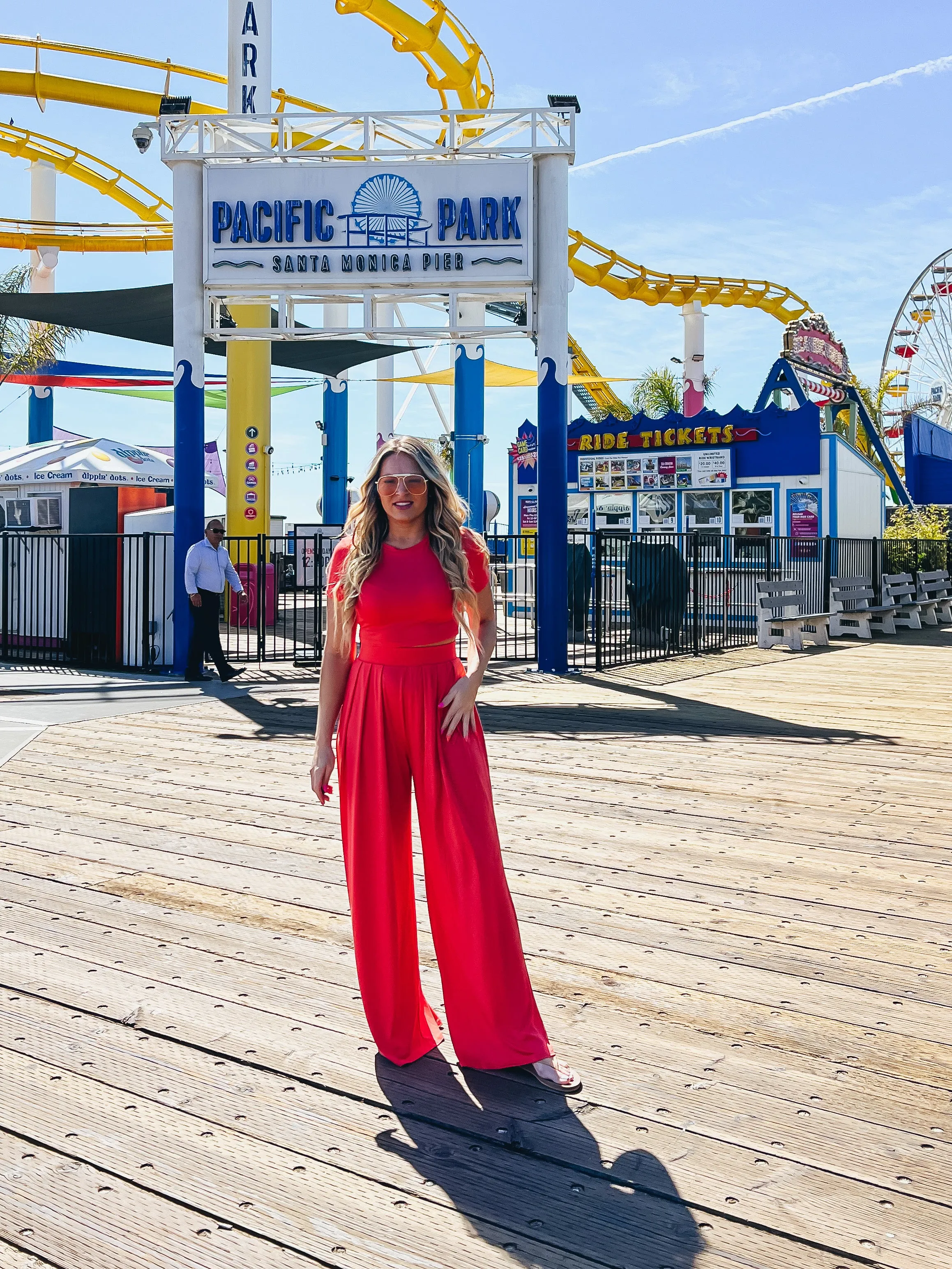 Beach Bliss Palazzo Pants Set