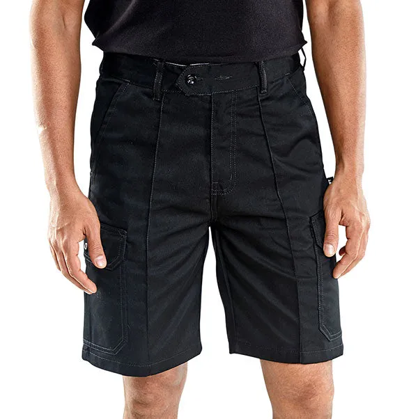 Beeswift Cargo Pocket Shorts Black 44