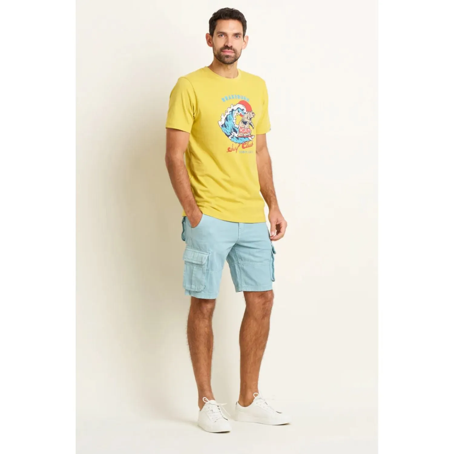 Brakeburn 32 Blue Cargo Shorts