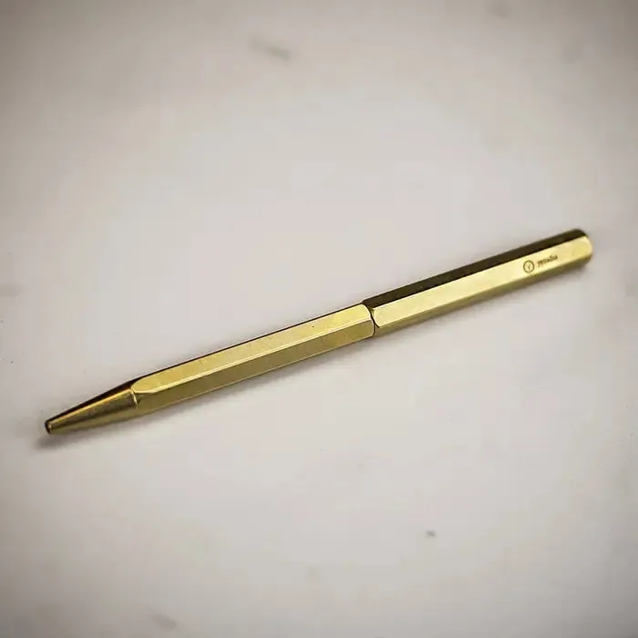 Brass Slim Ballpoint Pen