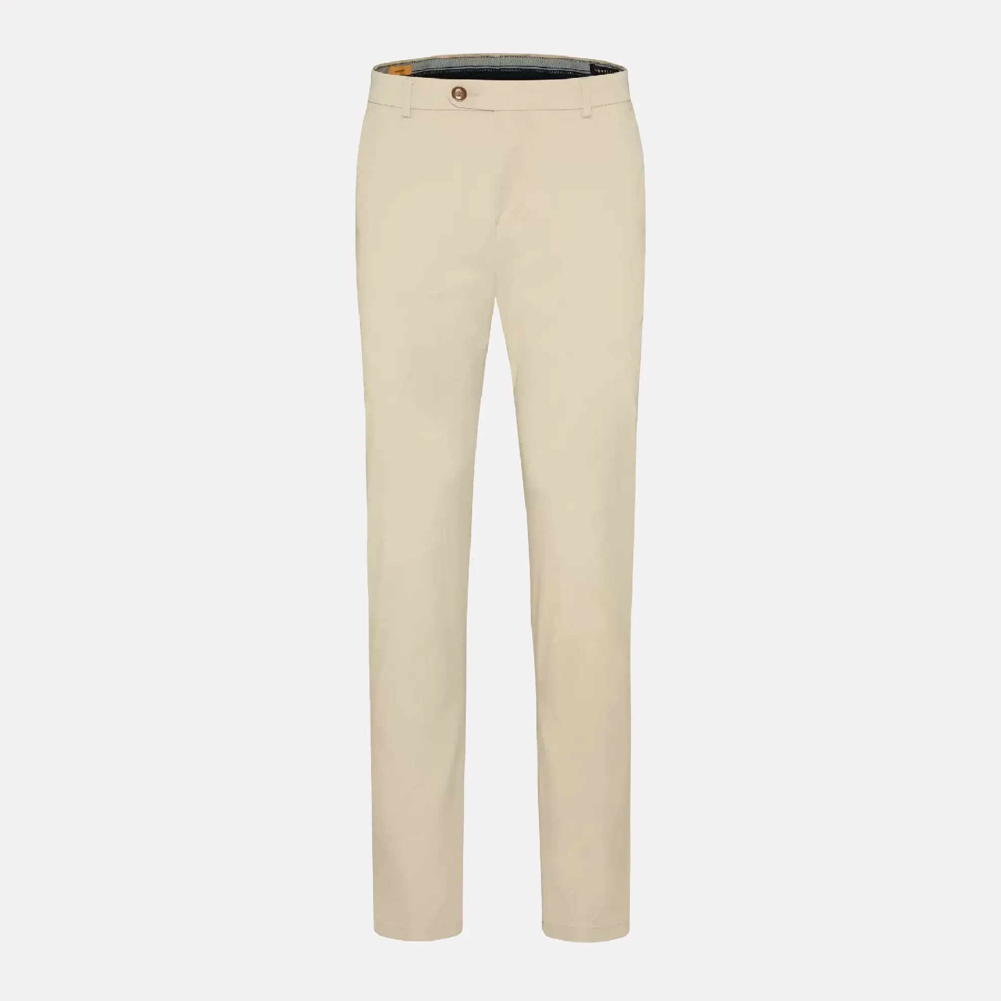 Bugatti Flat Front Casual Pant / Beige