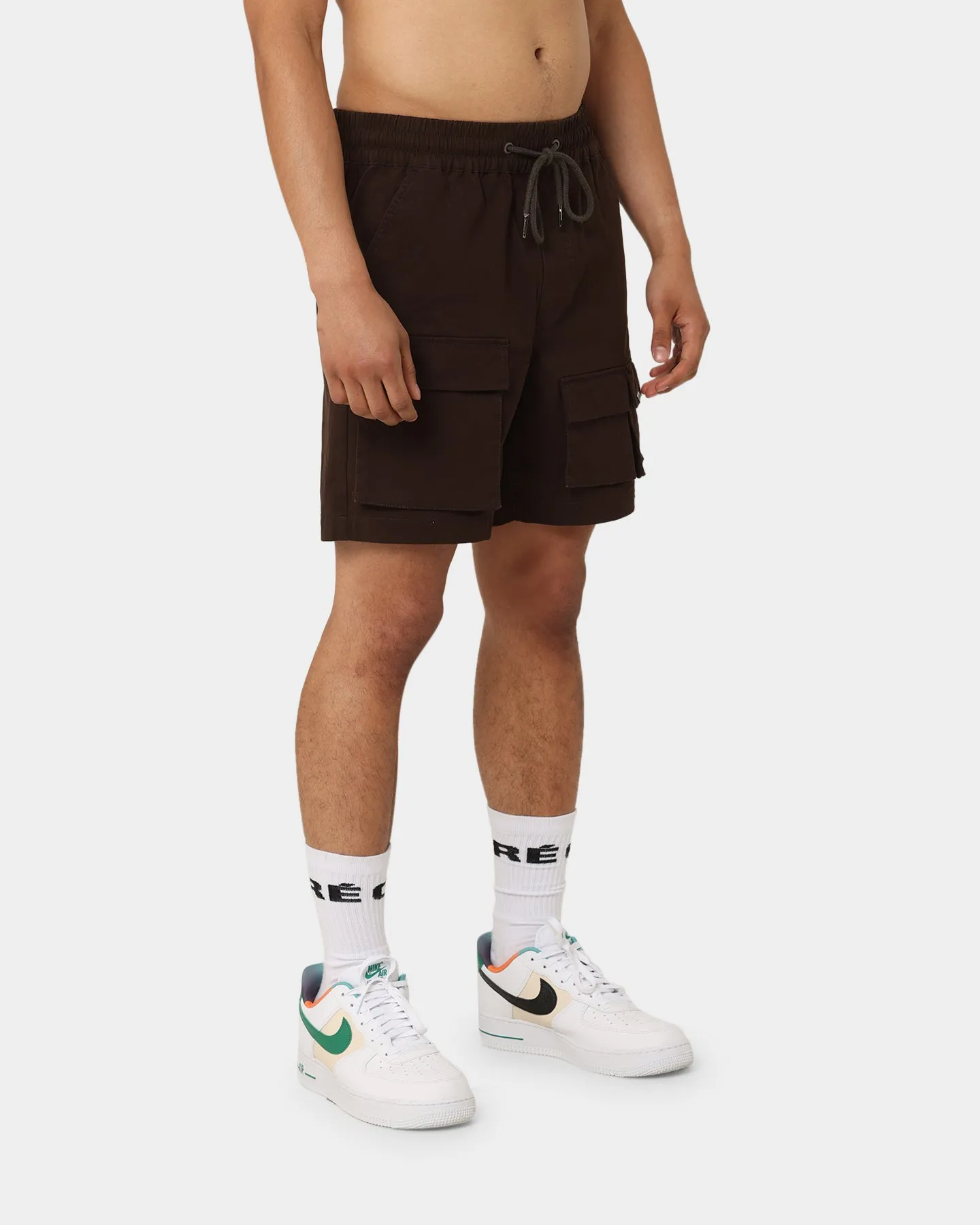 Carré Construct Cargo Shorts Brown