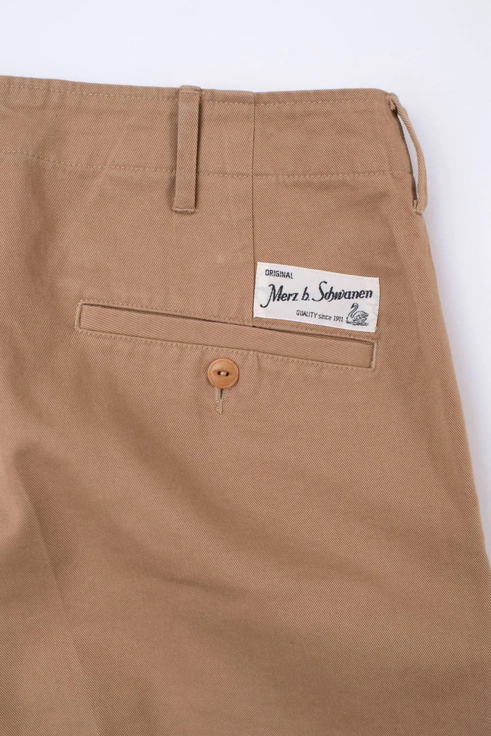 CHINO01.16 - 9.2oz Organic Cotton Twill Chino Relaxed Fit - Khaki