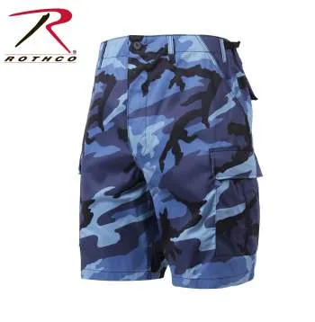 Colored Camo BDU Shorts