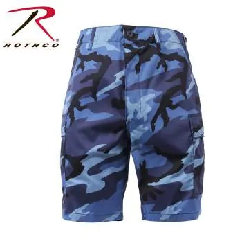 Colored Camo BDU Shorts