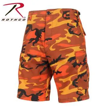 Colored Camo BDU Shorts