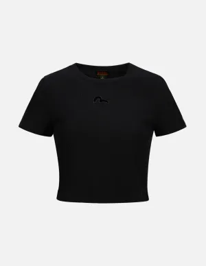 Cut-out Seagull Slim Fit T-shirt