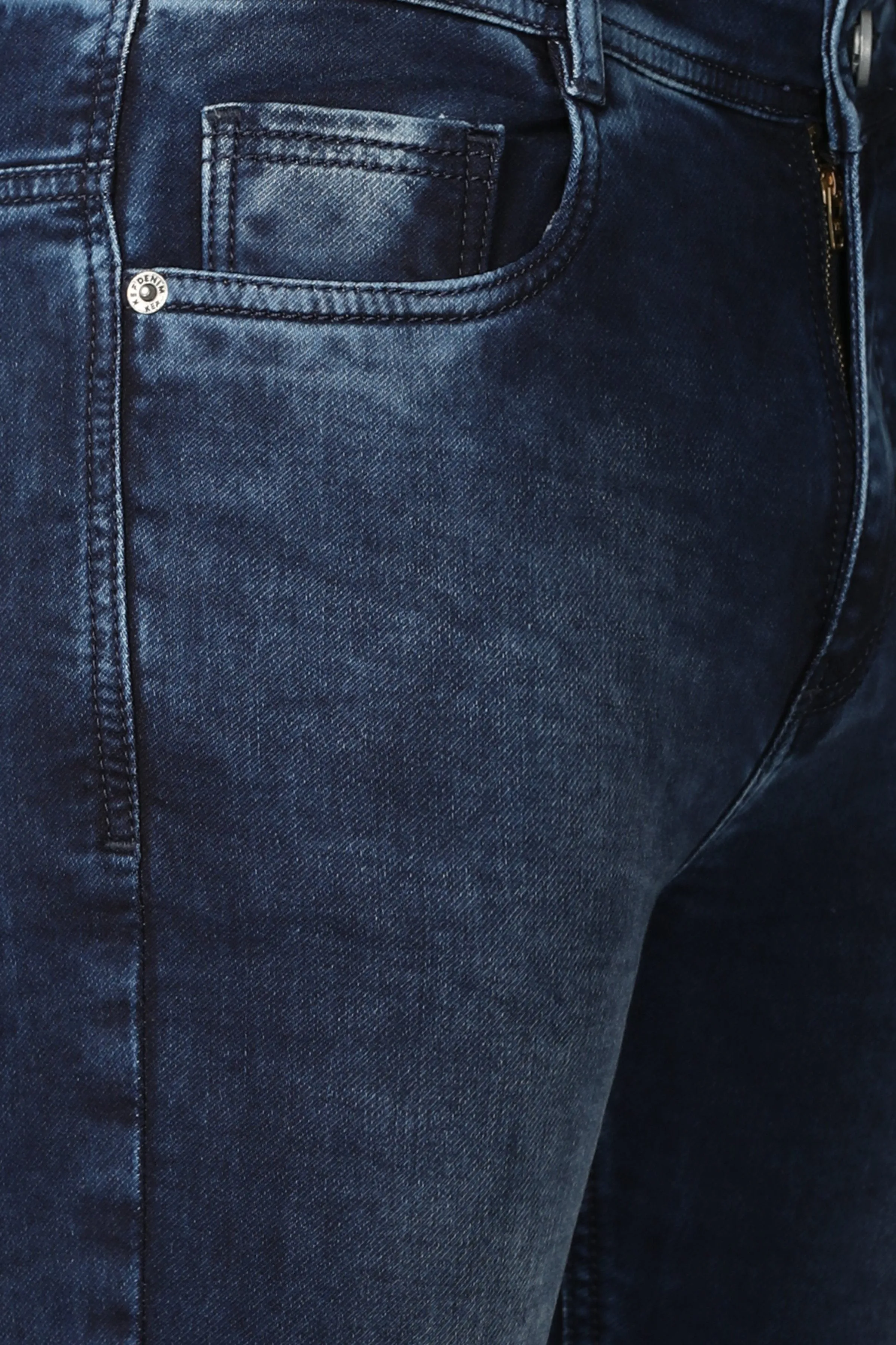 Dark Blue with Light Fade Jeans