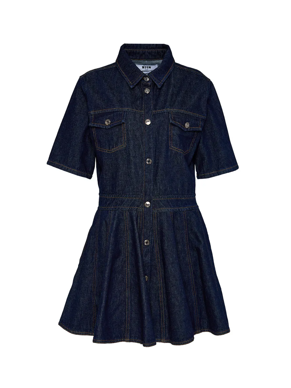 Denim A-Line Dress