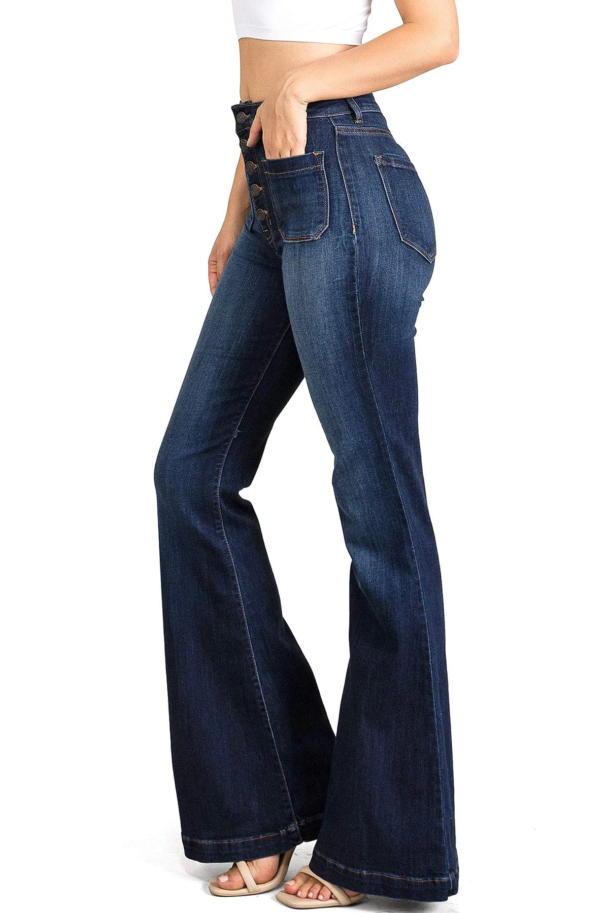 Downtown Bell Bottom Jeans