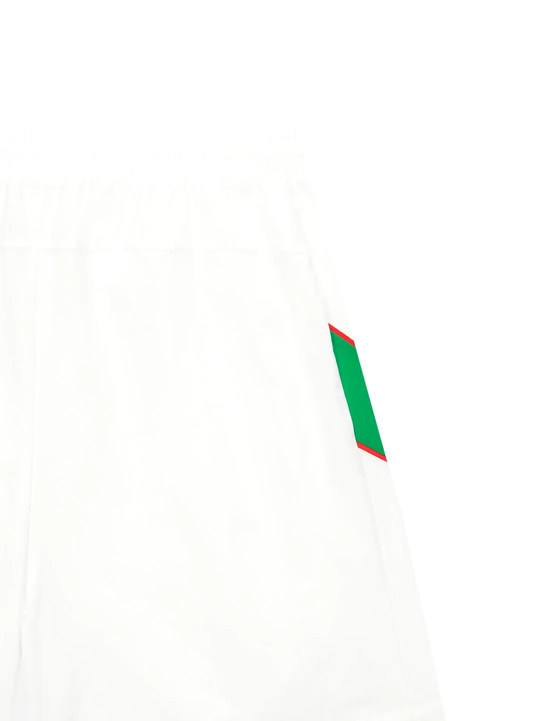 Flag Woven Shorts- Off White