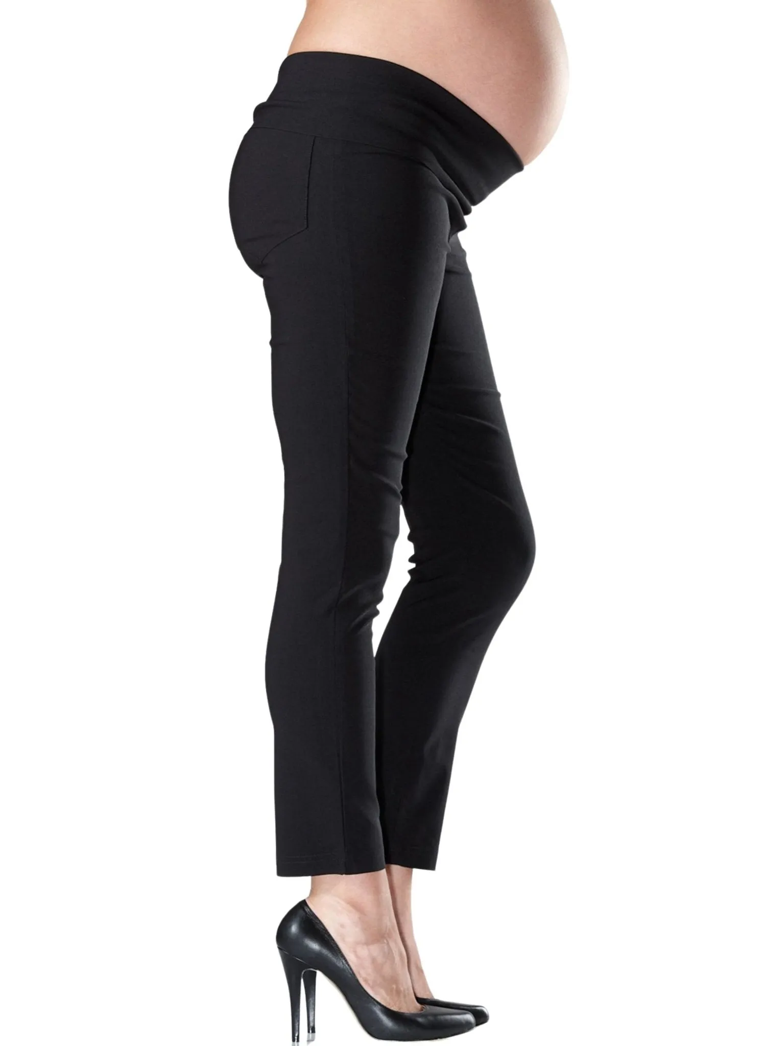 Flora Skinny Capri Maternity  Pant