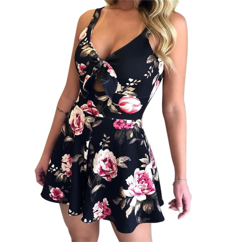 Floral Mini Swing Dress - Culture Heaven Special