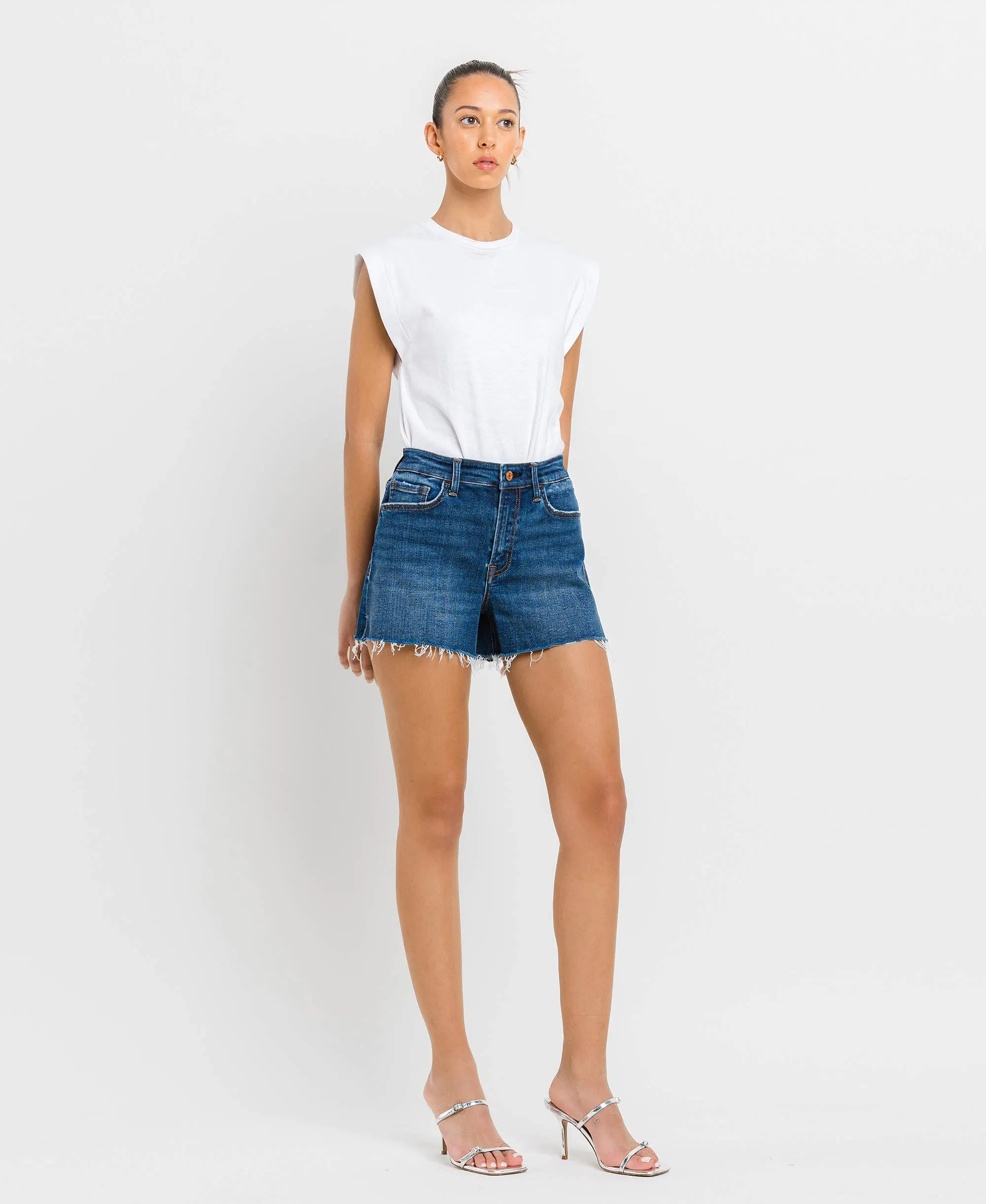 Hallie Side Slit Shorts