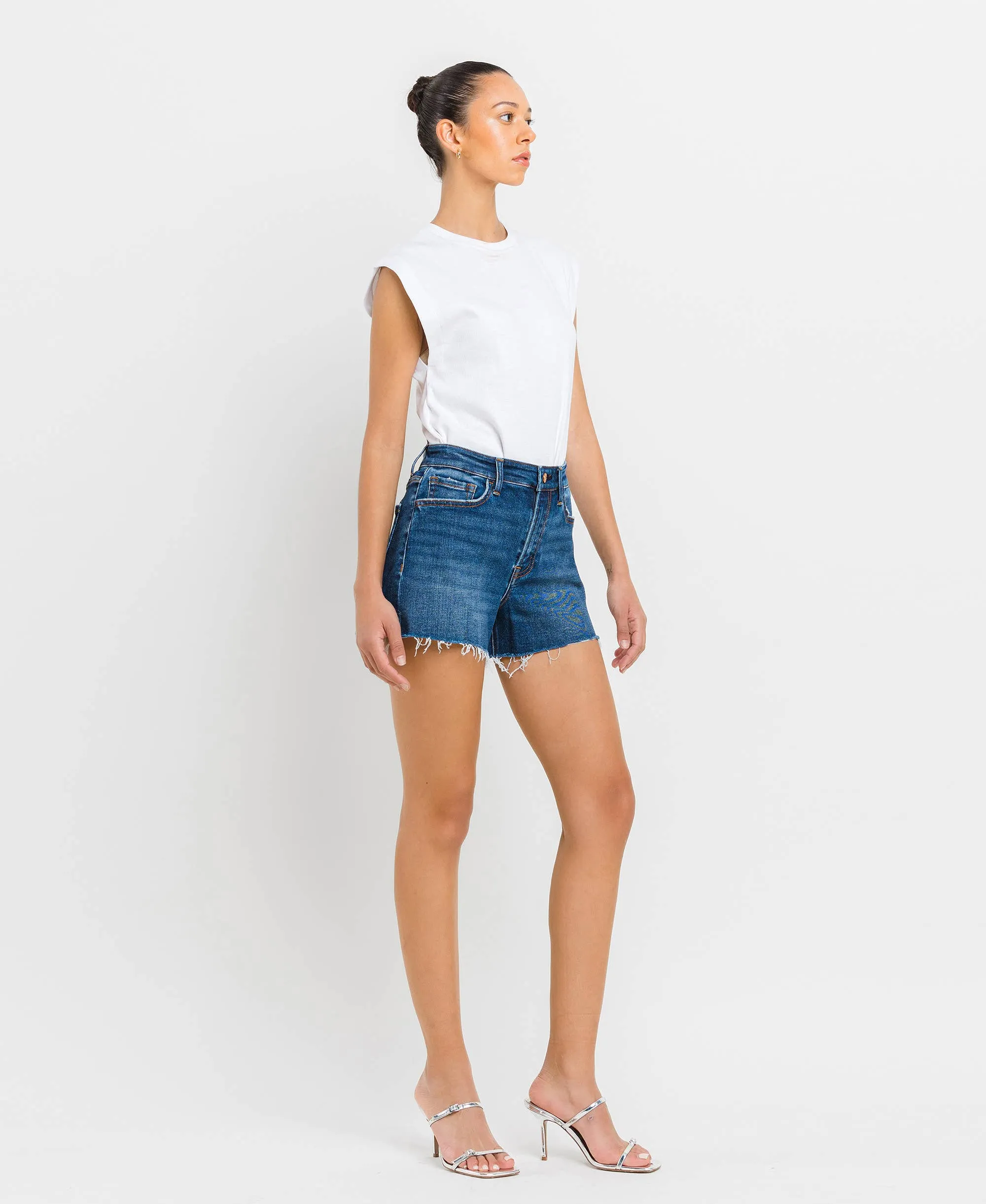 Hallie Side Slit Shorts