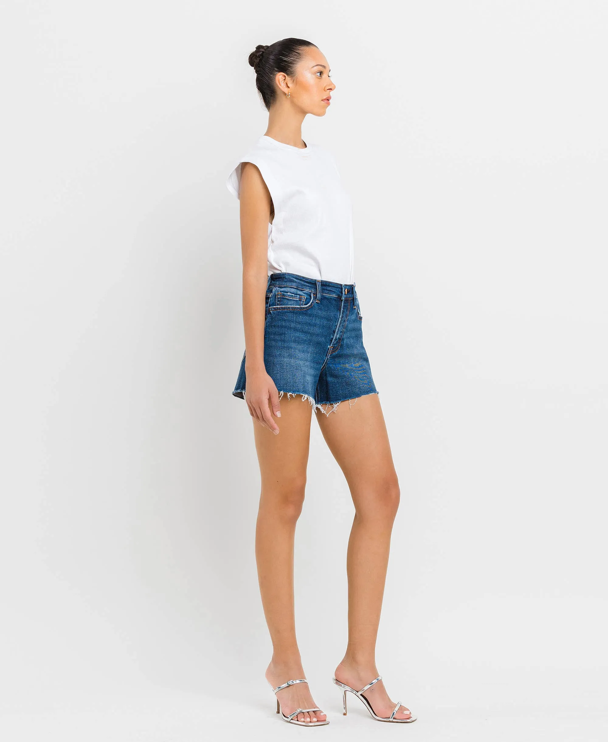 Hallie Side Slit Shorts