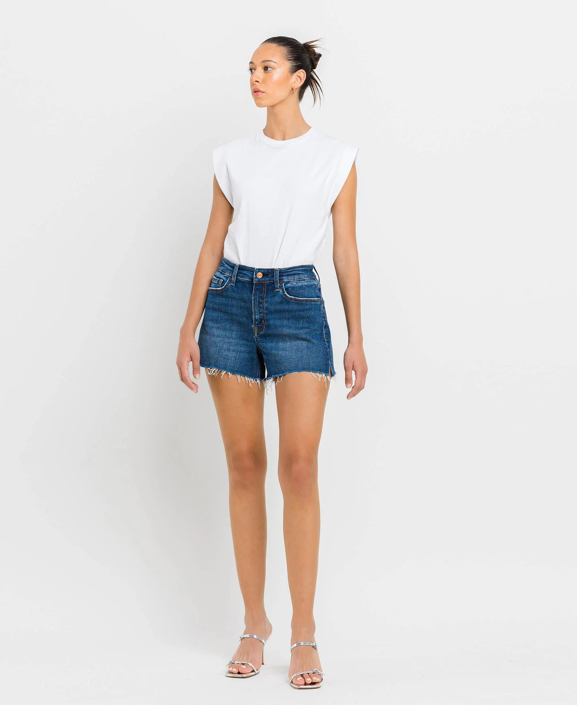 Hallie Side Slit Shorts