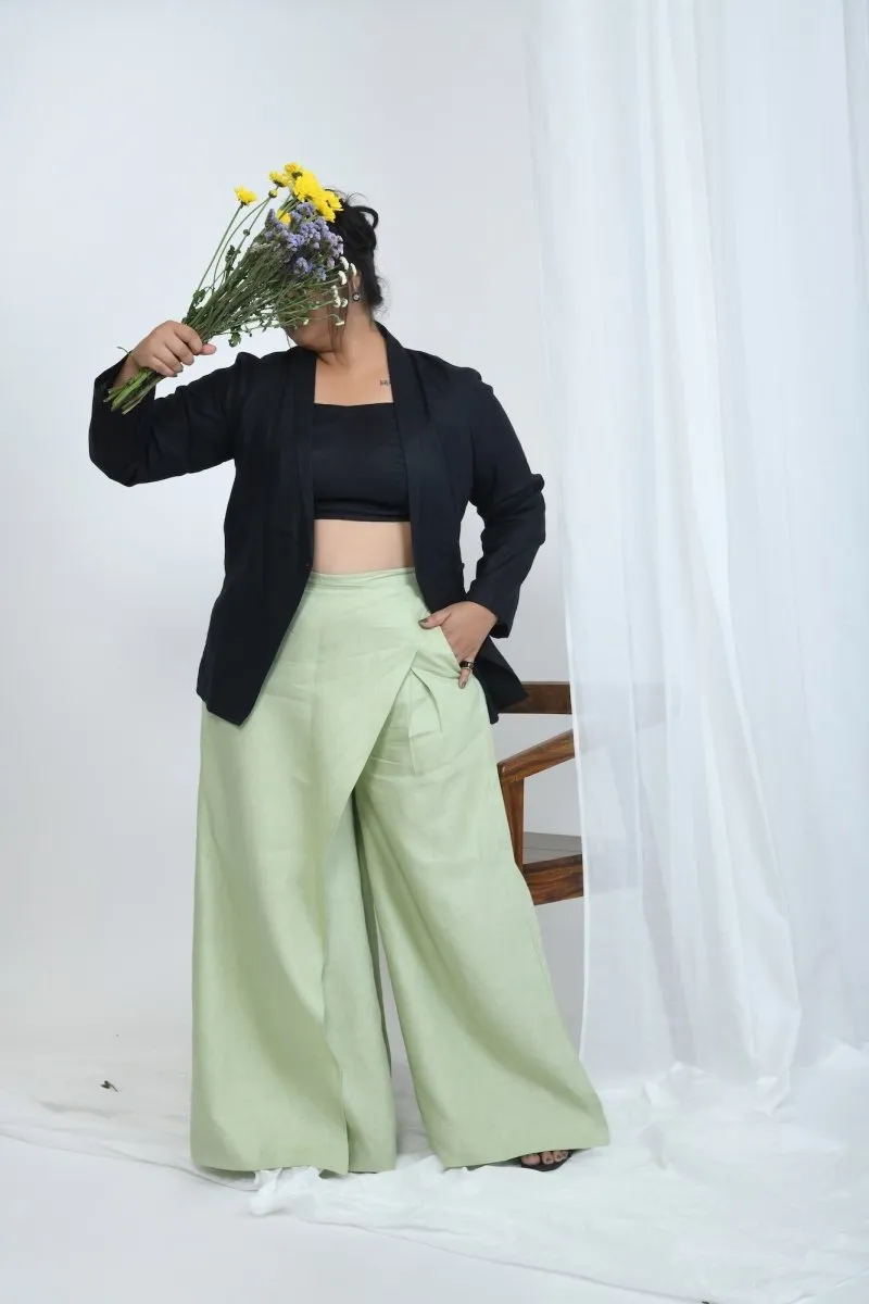 Hemp Relaxed Fit Pants | Skort inspired