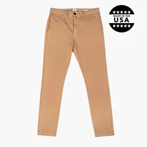 Kato Axe Slim Fit Chinos | Khaki