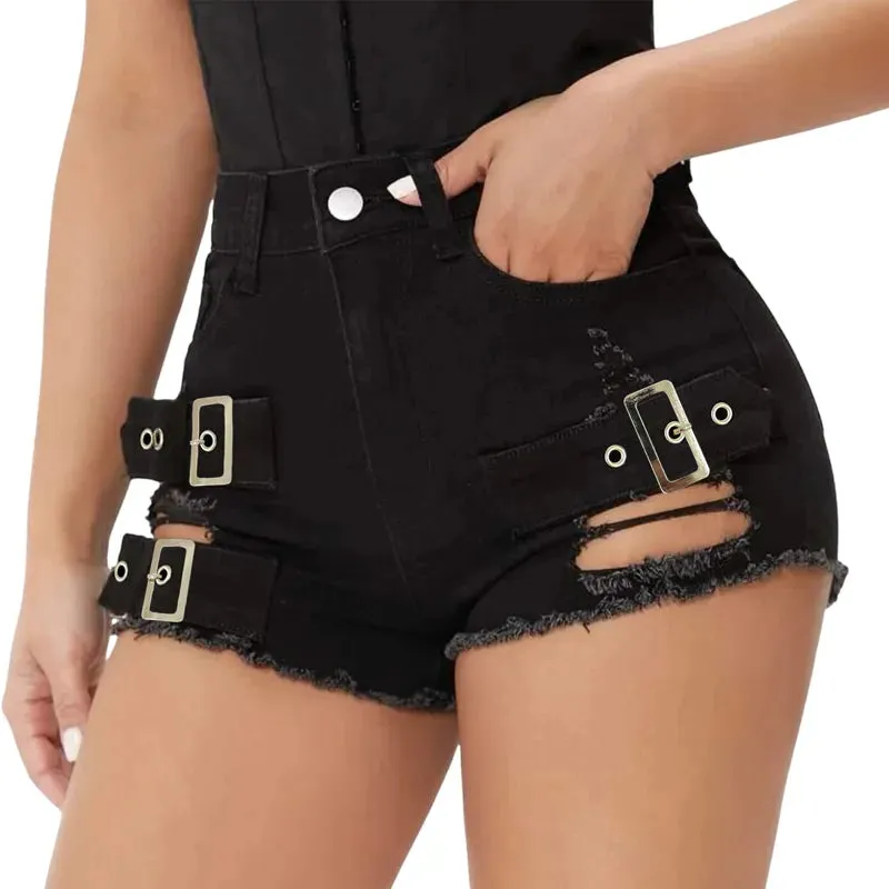 low waist women jeans shorts*