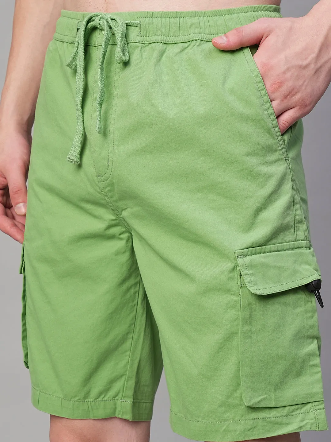 Mens Woven Shorts - Mint Green