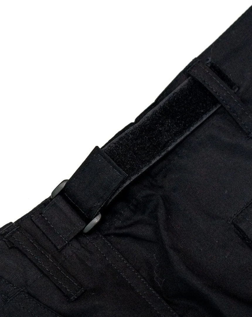 Overload Lightweight Cargo Shorts - Black