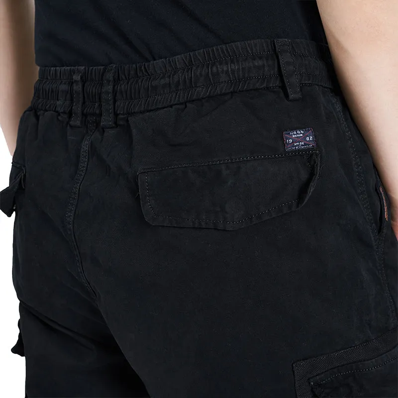 POCKETS WASHED CARGO PANTS