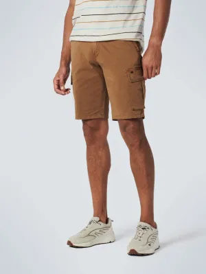 Short Cargo Garment Dyed   Stone Washed Stretch | Earth