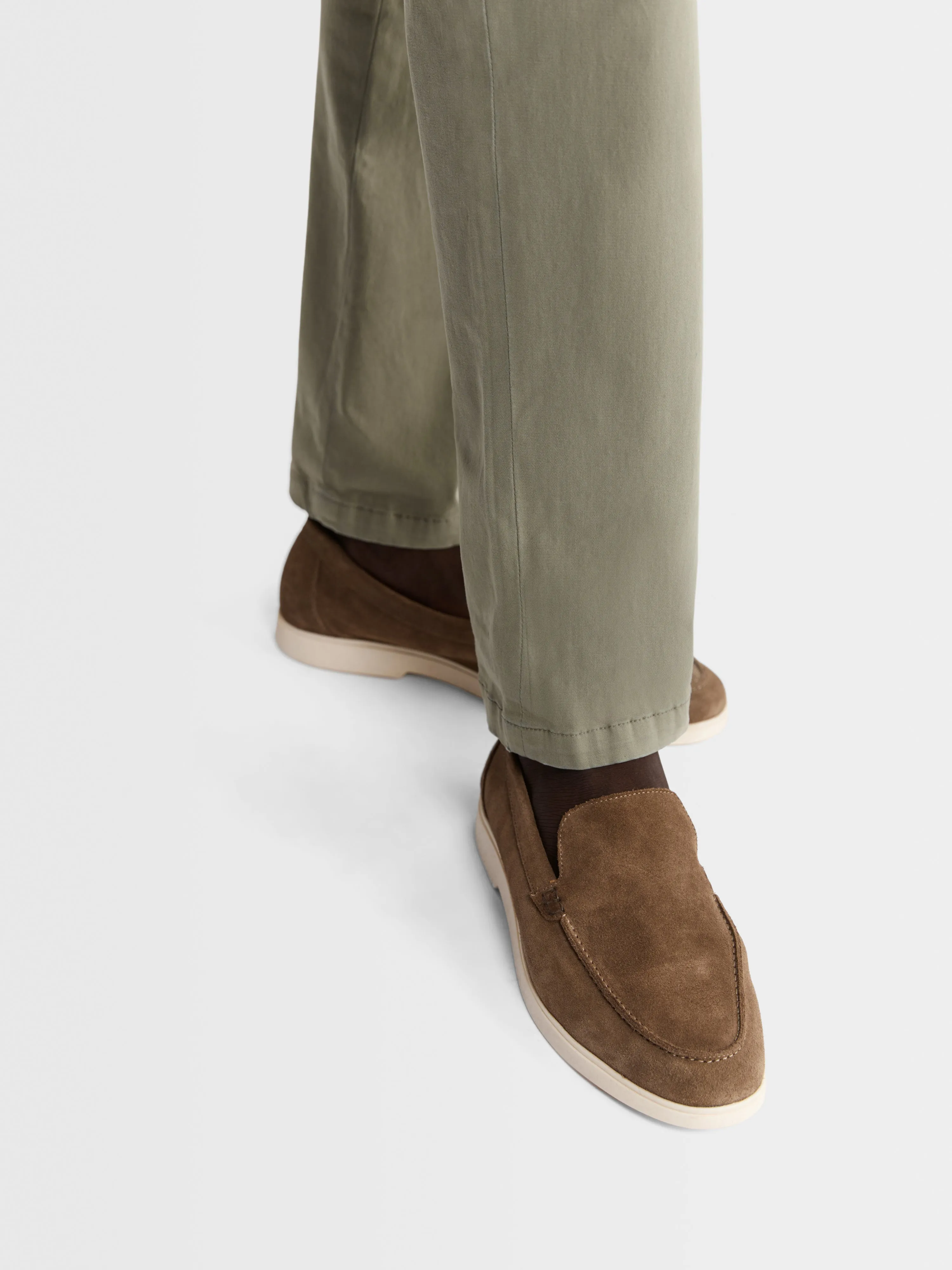 Slim Fit Khaki Chinos