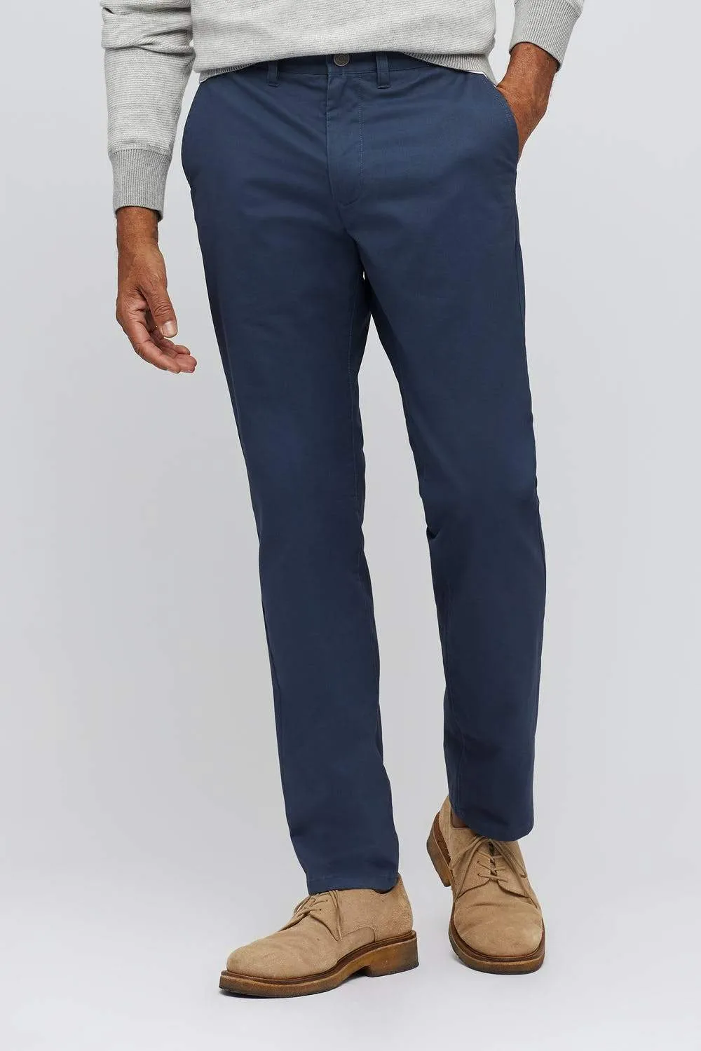 Stretch Washed Slim Chino- After Midnights