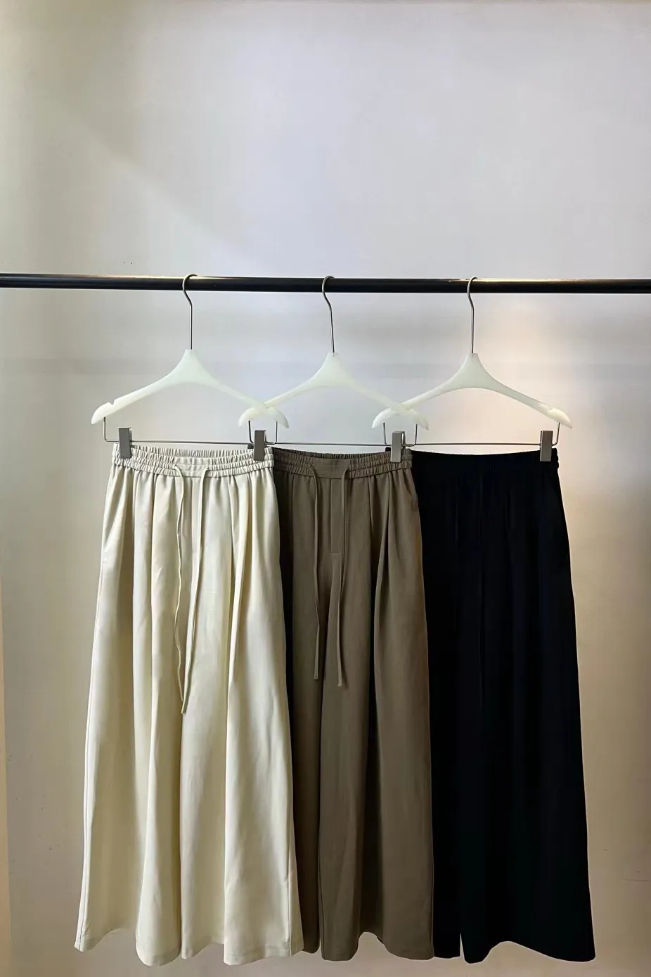 Versatile relaxed fit wide leg sweatpants | 3 color