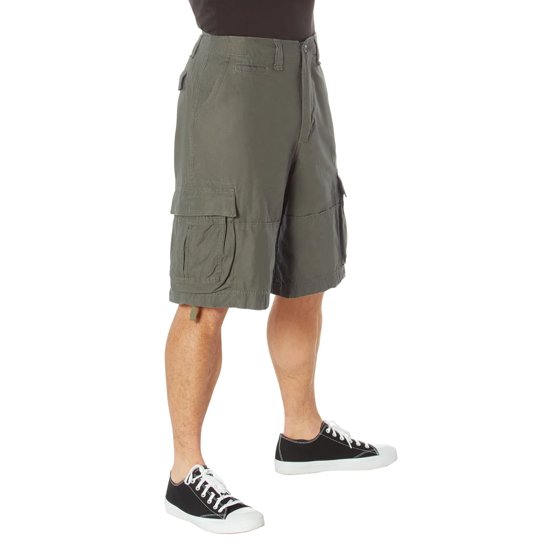 Vintage Infantry Utility Short- Olive Drab