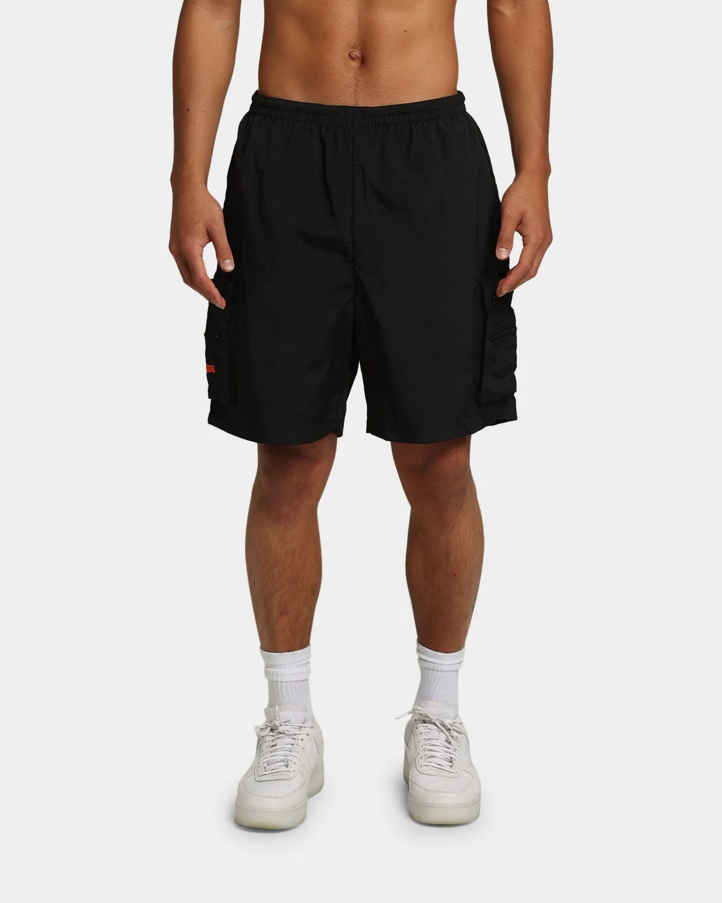 XLARGE Nylon Cargo Shorts Black