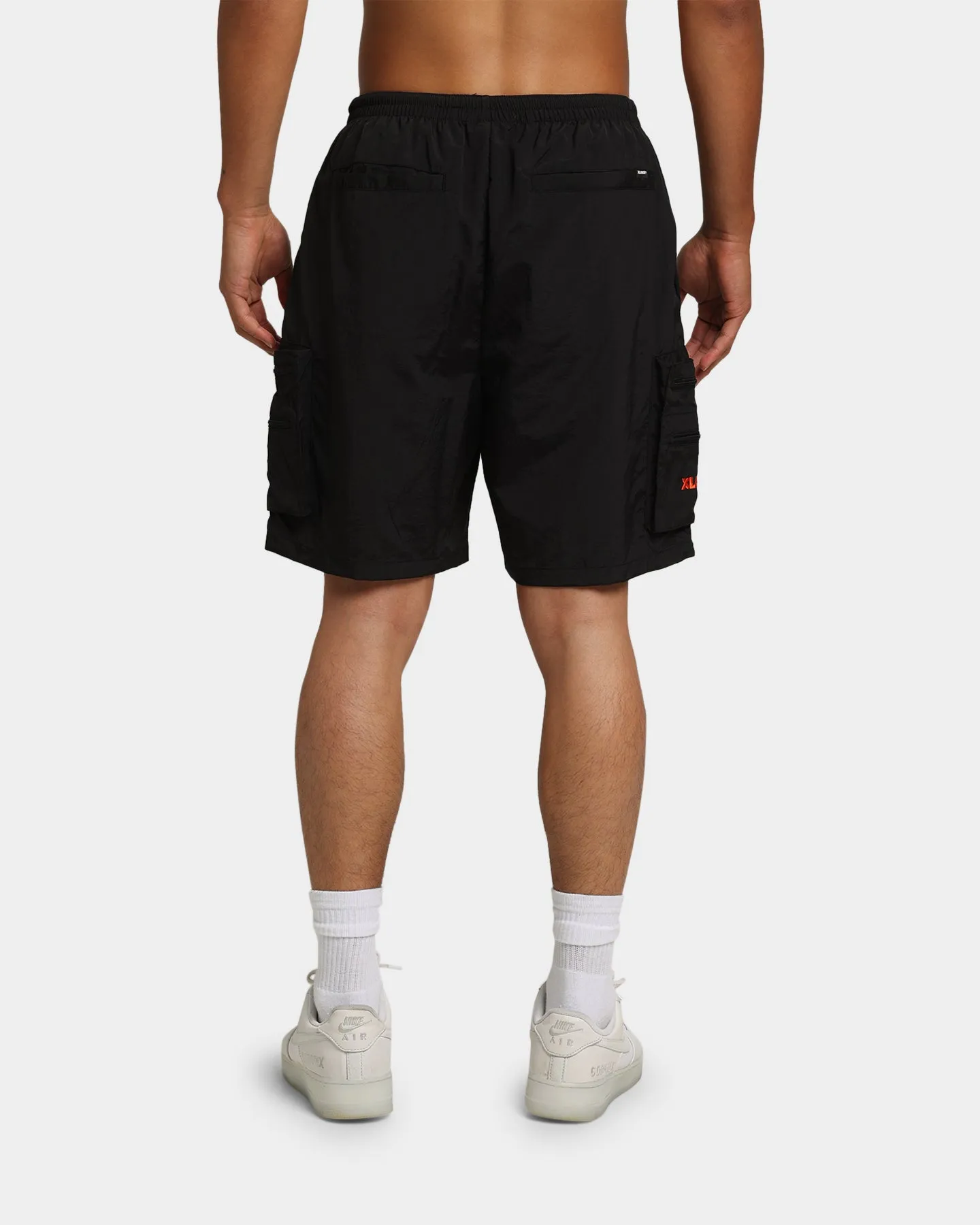 XLARGE Nylon Cargo Shorts Black