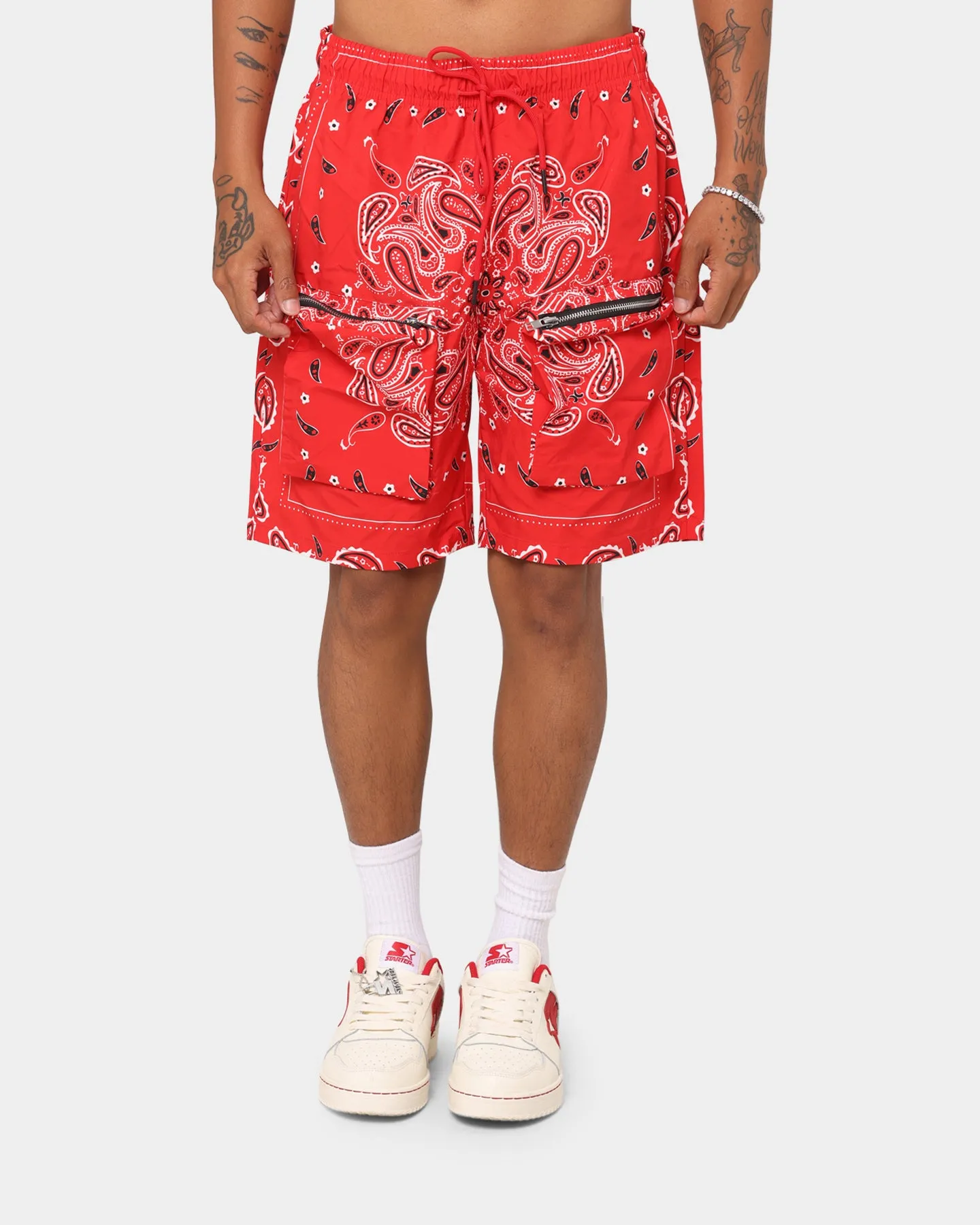 XXIII Premier Cargo Shorts Red