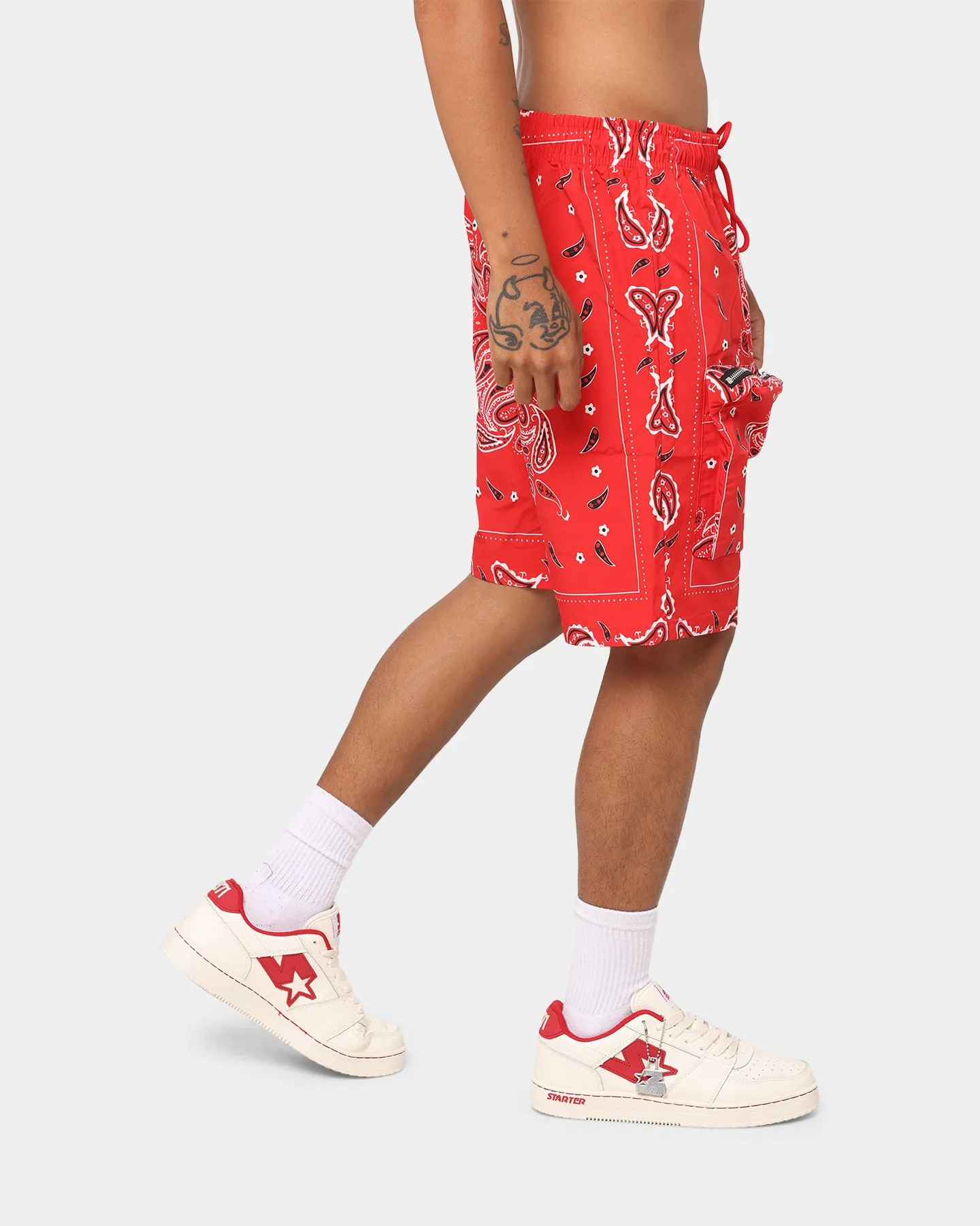 XXIII Premier Cargo Shorts Red