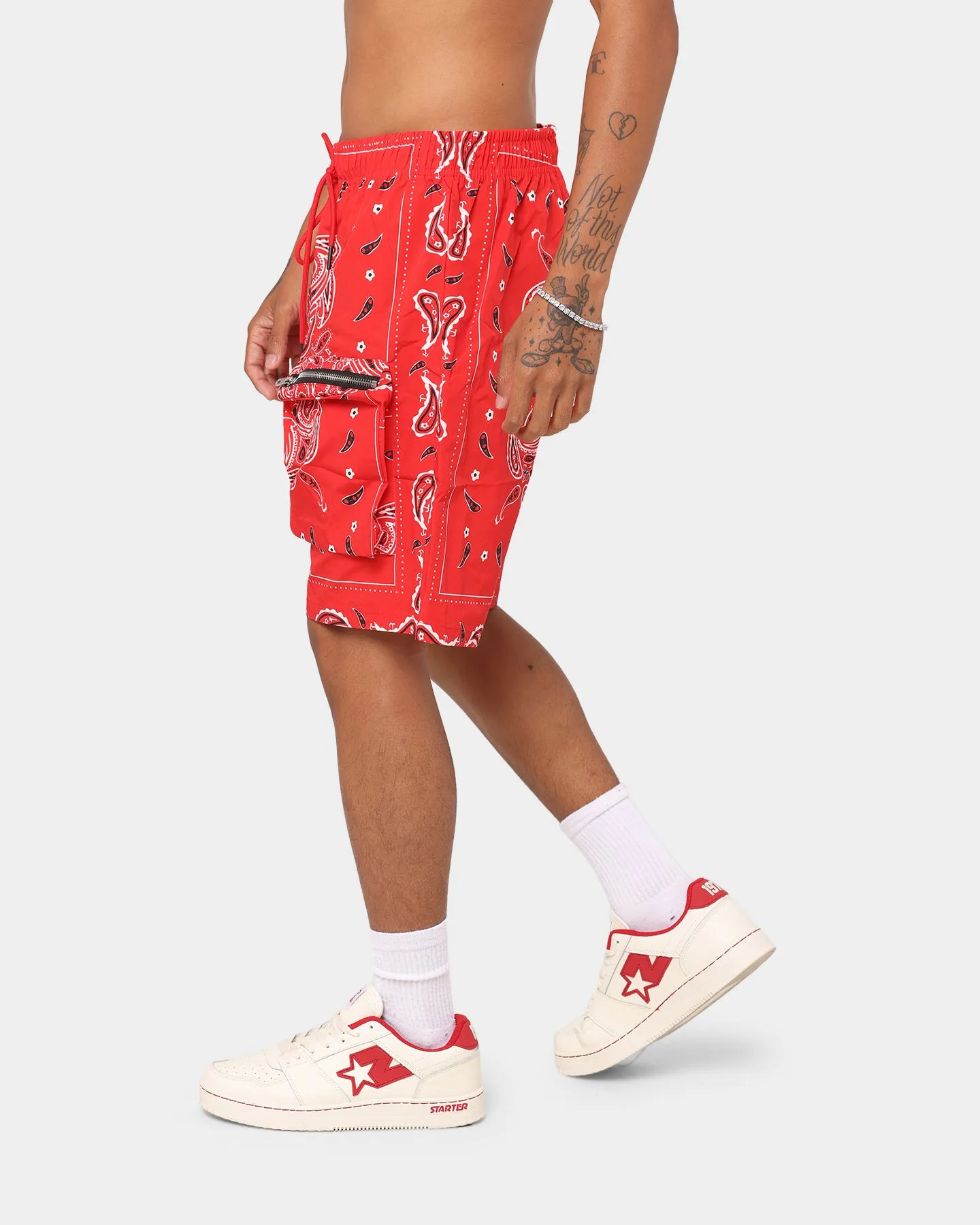 XXIII Premier Cargo Shorts Red