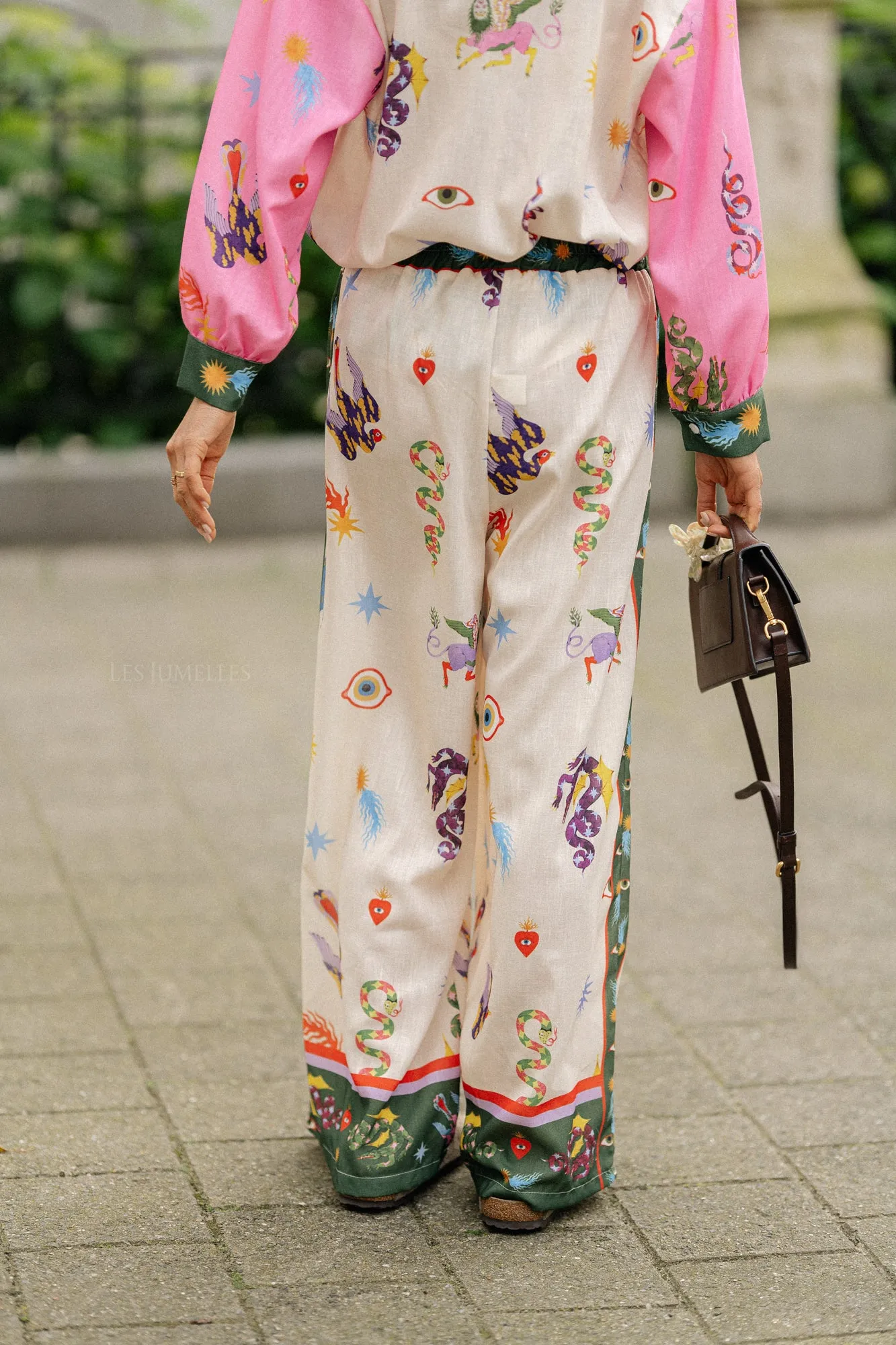 Zaria palazzo pants multicolor